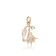 Egyptian Flower Pendant Charm Silver - Sade 925 Silver Jewelry