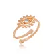 Trendy Popular Evil Eye Shape Zircon Stone Style Wholesale Turkish 925 Silver Sterling Adjustable Ring | 925 Sterling Silver Wholesale | Sade Silver Trendy Popular Evil Eye Shape Zircon Stone Style Wholesale Turkish 925 Silver Sterling Adjustable Ring - Sade 925 Silver Jewelry