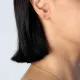 Gemini Horoscope 925 Silver Stud Earrings | 925 Sterling Silver Wholesale | Sade Silver Gemini Horoscope 925 Silver Stud Earrings - Sade 925 Silver Jewelry