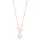 Pearl Charm Elegant Design Necklace Pendant Ball Chain Handmade Turkish 925 Sterling Silver | 925 Sterling Silver Wholesale | Sade Silver Pearl Charm Elegant Design Necklace Pendant Ball Chain Handmade Turkish 925 Sterling Silver - Sade 925 Silver Jewelry