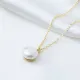 Pearl Charm Elegant Design Necklace Pendant Handmade Turkish 925 Sterling Silver Jewelry | 925 Sterling Silver Wholesale | Sade Silver Pearl Charm Elegant Design Necklace Pendant Handmade Turkish 925 Sterling Silver Jewelry - Sade 925 Silver Jewelry