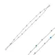 925 Silver Double Evil Eye Bracelet - Sade 925 Silver Jewelry