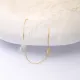 Plain Alphabet  Letter 30 Forse Chain Wholesale Silver Necklace - Sade 925 Silver Jewelry