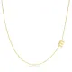 Plain Alphabet  Letter 30 Forse Chain Wholesale Silver Necklace - Sade 925 Silver Jewelry