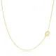 Plain Alphabet  Letter 30 Forse Chain Wholesale Silver Necklace - Sade 925 Silver Jewelry