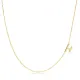 Plain Alphabet  Letter 30 Forse Chain Wholesale Silver Necklace - Sade 925 Silver Jewelry