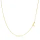 Plain Alphabet  Letter 30 Forse Chain Wholesale Silver Necklace - Sade 925 Silver Jewelry
