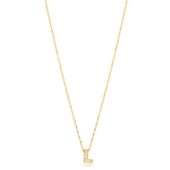 Initial Alphabet letter A Charm Zircon Stone Pendant. Wholesale 925 Sterling Silver Jewelry | 925 Sterling Silver Wholesale | Sade Silver Initial Alphabet letter A Charm Zircon Stone Pendant. Wholesale 925 Sterling Silver Jewelry - Sade 925 Silver Jewelry