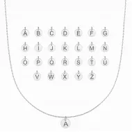 Alphabet Pendant Letter Turkish Wholesale 925 Sterling Silver
