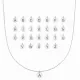 Alphabet Pendant Letter Turkish Wholesale 925 Sterling Silver | 925 Sterling Silver Wholesale | Sade Silver Alphabet Pendant Letter Turkish Wholesale 925 Sterling Silver - Sade 925 Silver Jewelry