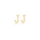 Minimalistic Initial Alphabet letter Stud Earring Wholesale 925 Sterling Silver Jewelry | 925 Sterling Silver Wholesale | Sade Silver Minimalistic Initial Alphabet letter Stud Earring Wholesale 925 Sterling Silver Jewelry - Sade 925 Silver Jewelry