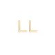 Minimalistic Initial Alphabet letter Stud Earring Wholesale 925 Sterling Silver Jewelry | 925 Sterling Silver Wholesale | Sade Silver Minimalistic Initial Alphabet letter Stud Earring Wholesale 925 Sterling Silver Jewelry - Sade 925 Silver Jewelry