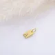 Plain Tag Letter Charm 925 Sterling Silver Pendant - Sade 925 Silver Jewelry