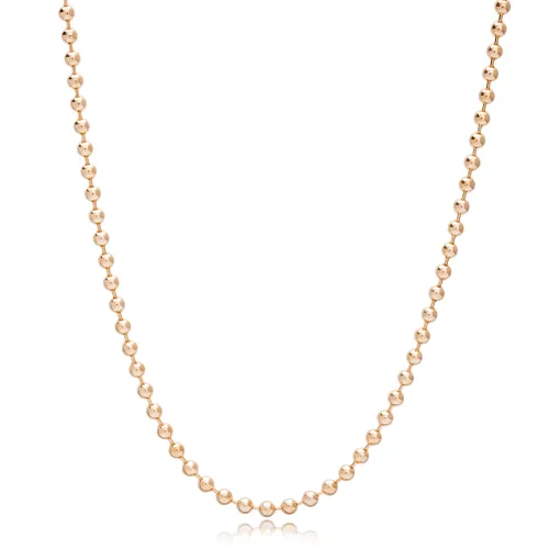 37 cm 4 mm Ball 925 Silver Chain 37 cm 4 mm Ball 925 Silver Chain