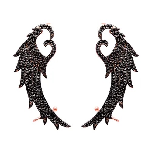 Turkish Angel Wing 925 Sterling Silver Earrings