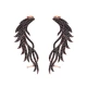 Turkish Angle Wing 925 Sterling Silver Earrings Turkish Angle Wing 925 Sterling Silver Earrings