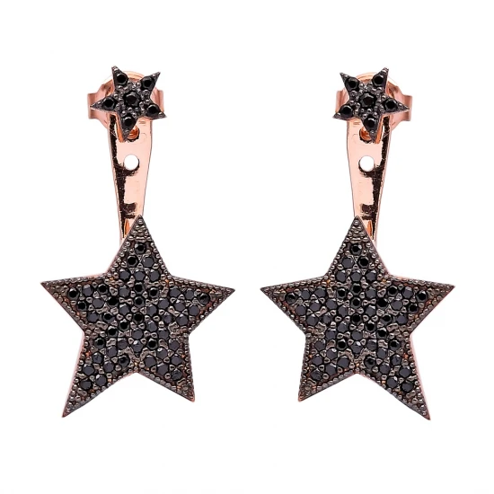 Turkish Star 925 Sterling Silver Earrings Turkish Star 925 Sterling Silver Earrings
