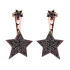Turkish Star 925 Sterling Silver Earrings
