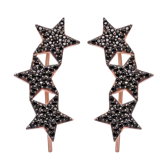 Made in Turkey Star Sterling Silver Earrings Made in Turkey Star Sterling Silver Earrings