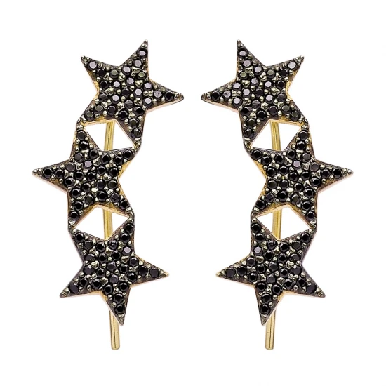 Made in Turkey Star Sterling Silver Earrings Made in Turkey Star Sterling Silver Earrings