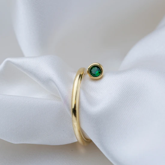 Made in Turkey Adjustable Nail 925 Sterling Silver Ring