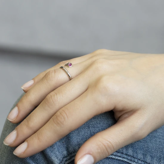 Turkish Adjustable Nail Ring in 925 Sterling Silver