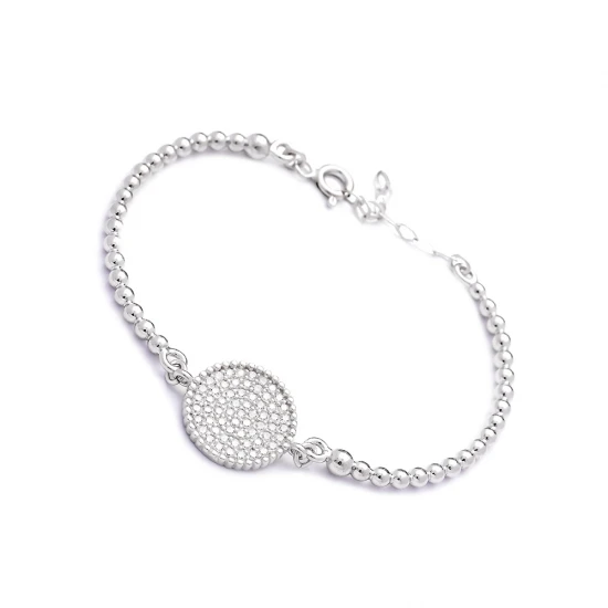 Turkish Delicate Circle 925 Sterling Silver Bracelet