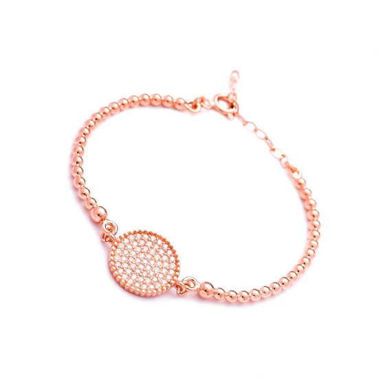 Turkish Delicate Circle Sterling Silver Bracelet Turkish Delicate Circle Sterling Silver Bracelet