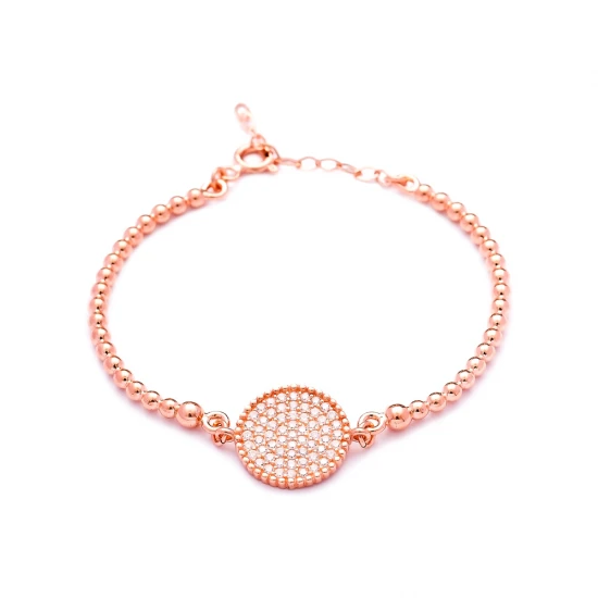 Turkish Delicate Circle Sterling Silver Bracelet Turkish Delicate Circle Sterling Silver Bracelet