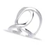 Turkish Dainty Desing Adjustable Plain 925 Silver Ring