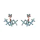 Turkish Micro Turquoise 925 Sterling Silver Earrings Turkish Micro Turquoise 925 Sterling Silver Earrings