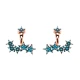 Turkish Micro Turquoise Star 925 Silver Earrings Turkish Micro Turquoise Star 925 Silver Earrings