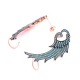 Turkish Micro Turquoise Angel Wing 925 Silver Earrings