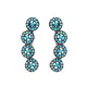 Turkish 925 Sterling Silver Micro Turquoise Earrings Turkish 925 Sterling Silver Micro Turquoise Earrings