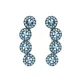 Turkish 925 Sterling Silver Micro Turquoise Earrings Turkish 925 Sterling Silver Micro Turquoise Earrings