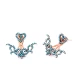Turkish Micro Turquoise Earrings in Silver | 925 Sterling Silver Wholesale | Sade Silver Turkish Micro Turquoise Earrings in Silver - Sade 925 Silver Jewelry