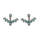 Turkish Micro Turquoise 925 Silver Earrings Wholesale