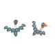 Turkish Micro Turquoise 925 Silver Earrings Wholesale
