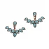 Turkish Micro Turquoise 925 Silver Earrings Wholesale