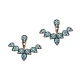 Turkish Micro Turquoise 925 Silver Earrings Wholesale