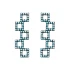 Turkish Wholesale Micro Turquoise Silver Earrings