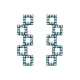Turkish Wholesale Micro Turquoise Silver Earrings Turkish Wholesale Micro Turquoise Silver Earrings