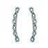 Turkish Handmade Micro Turquoise Silver Earrings