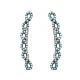 Turkish Handmade Micro Turquoise Silver Earrings