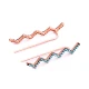 Turkish Micro Turquoise Zigzag Sterling Silver Earrings Turkish Micro Turquoise Zigzag Sterling Silver Earrings
