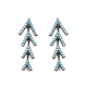 Turkish Micro Turquoise Silver Earrings Wholesale Turkish Micro Turquoise Silver Earrings Wholesale