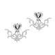 Ear Jack Double Side Earring Turkish Wholesale 925 Sterling Silver Jewelry Ear Jack Double Side Earring Turkish Wholesale 925 Sterling Silver Jewelry