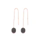 Turkish Ear Thread Chain Silver Earrings - Sade 925 Silver Jewelry