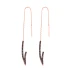 Turkish Sterling Silver Ear Thread Chain Earrings