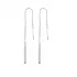 Sterling Silver Ear Thread Earrings Turkish Wholesale Sterling Silver Chain Earring
